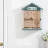 Porsima 2073 Duvara Montajlı Dekoratif Anahtarlık Dolabı - Duvar Askılı Anahtar Saklama Kabini 17X27,5cm