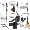 Chroma STG 101 Gitar Standı Saz Bağlama Enstrüman Gitar Sehpası
