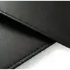 40x90 El Yapımı Deri Masa Pad - Premium Kaymaz Deri Mousepad Ve Klavye Altlığı - Sümen Masa Matı (Siyah)