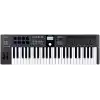 Arturia – Keylab Essential 49 mk3 | Müzik Prodüksiyonu İçin MIDI kontrolcü, Kapsamlı Yazılım Paketi, 49-Tuş, 9 Encoder, 9 Fader, 1 Modülasyon Tekerleği, 1 Pitch Bend Tekerleği, 8 pad – Siyah