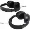 Universal Anker Soundcore Q45 Q35 Q30 Q20 Q20i Q20+ H30i Q11 Q11i Uyumlu Kafa Bandı Kılıf, Fermuarlı Başlık Pedi ve Askı Halkası