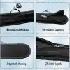 Universal Anker Soundcore Q45 Q35 Q30 Q20 Q20i Q20+ H30i Q11 Q11i Uyumlu Kafa Bandı Kılıf, Fermuarlı Başlık Pedi ve Askı Halkası