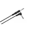 Hosa 1/4 inç TRS (M) - 1/4 inç 90 Açılı TRS (M) Balanslı Kablo 90 cm (CSS-103R)