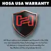 Hosa 1/4 inç TRS (M) - 1/4 inç 90 Açılı TRS (M) Balanslı Kablo 90 cm (CSS-103R)