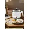 Sinbo SCO-5043 Çok Fonksiyonlu Buharlı Pişirici, 1 Litre, 400W, Cam Kapaklı, Buharda Sebze Pilav Makarna ve Yumurta Pişirme Özellikli Mini Elektrikli Pişirici