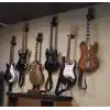 Gitar Tutucu, Gitar duvar askısı, duvar göstergesi için gitar askısı, çıkarılabilir gitarlar, klasik akustik elektro gitarlar için duvar askısı, sağlam enstrüman kancası tutucu, aksesuar (siyah)