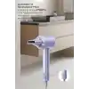 Sinbo SHD-1739 BLDC Saç Kurutma Makinesi, 1500W, 4 Isı 3 Hız Ayarı, Negatif İyon Teknolojisi, Mavi