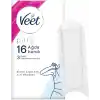 Veet Pure Hipoalerjenik Bikini Bölgesi & Koltuk Altı İçin Parfümsüz Sir Ağda Bandı (1 x 16 Adet), Bant