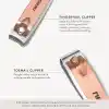 TWEEZERMAN Combo Clipper Set, Rose Gold - Tırnak Makası Seti