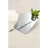 2 Parça Aynalı Çelik Makyaj Fondöten Krem Karıştırma Spatula Palet Set cin906