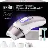 Braun IPL Skin i·expert, Evde Lazerle Tüy Alma, App ile, Mini Yüz Tüy Alma Cihazı, 4 Başlık, PL7432