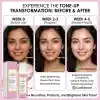 Maruderm SPF 50+ Pembe Ton Eşitleyici Güneş Kremi – Doğal Pembe Işıltı Etkili Geniş Spektrum Koruma, Centella Asiatica & Kalamin ile, 50 ML