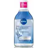 NIVEA Micellar Yenileyici Makyaj Temizleme Suyu 400 ml,Suya Dayanıklı Makyajı Çıkarır,Ovalaa Gerektirmez, Serum İçerikli,Pantenol