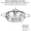 Silver 4 Parça Paslanmaz Çelik Sahan Seti (18-20 cm) 4.7 99 Değerlendirme 23 Soru & Cevap