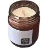 210 ml Paçuli&Bergamot&Tarçın Kokulu Kavanoz Mum