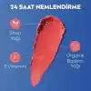 Renkli Nemlendirici Dudak Bakım Kremi Mercan 4.8gr,SPF30, Allık Etkisi, Dudak ve Yanaklar, E Vitamin