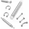 Piercing Topu Takma Ve Çıkarma Aparatı, Figürlü Piercing Takma Ve Çıkarma Aparatı (2mm-3mm TOP)