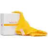 Letscrub Süper Esnek Sarı Banyo Lifi Tüm Cilt Tiplerine Uygun Duş Lifi Unisex 20x30 Cm