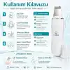 YUES Ultrasonik Cilt Temizleyici Skin Scrubber W-1188, Siyah Nokta ve Gözenek Temizleme Cihazı, 24.000 Titreşim/sn, 2 Modlu Yüz Bakım Spatulası, USB Şarjlı Cilt Bakım Cihazı