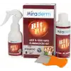 Miraderm Bit Bit Sprey 100 ml - Miraderm Tea Tree Oil Şamuan 150 ml + Metal Tarak Hediye (Islak Saçlar İçin)