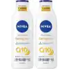 NIVEA Q10 Sıkılaştırıcı Vücut Losyonu 250 ml,72 Saat Nemlendirici,7 Günde Sıkılaşma,Esnek Cilt,C Vitamini,Kolajen,Normal Ciltler İçin (2 paketi)