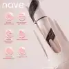 Nave 4 in 1 Saç Maşası Seti, Seramik Kaplama, Otomatik Kapanma, 3 Sıcaklık Seviyesi, 360° Dönen Kablo, Pembe
