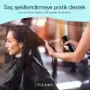 300 ml Sürekli Püskürtmeli Sprey Şişesi, Yeniden Doldurulabilir Boş Su Şişesi, Siyah