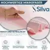 Silva Ultrafiber Saç Bonesi 24 x 67 cm - Hızlı Kurutan Saç Havlusu Türban, Elastik Halka ve Düğmeli, Elektriklenmeyi Azaltır, Uzun Saçlar İçin, Antibakteriyel, Pembe