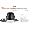 Tefal Ingenio SimpleCook 1X Büyük Tava Tencere Seti - 12 Parça