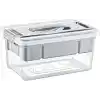 Orret Home Bölmeli ve Katlı Plastik Organizer Makyaj Düzenleyici – Kilitli Takım Sandığı Organizer Kutu, Taşıma Kulplu Çok Amaçlı Düzenleyici, Katlı Saklama Kutusu (ASORTİ RENK) (9 Litre)