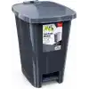 Miss Collection Lüx Serisi Pedallı 25 Litre Çöp Kovası Antrasit