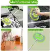 Mayaglory Alüminyum Gövdeli Teleskopik Araç Yıkama Mopu Uzayabilir Saplı Mikrofiber Mop, Yedek Bezli, Çıkarılabilir Başlık, Araba Fırçası,Oto Fırça, Çizmez Kırılmaz (Araba Yıkama Fırcası (OtoMop))