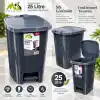 Miss Collection Lüx Serisi Pedallı 25 Litre Çöp Kovası Antrasit