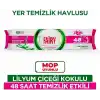 Fairy Çok Amaçlı Mop Uyumlu Yer Temizlik Havlusu 50 Yaprak | Lilyum Çiçeği| Beyaz Sirke & Karbonat | 48 Saat Temizlik Etkili | İz Bırakmayan Formül