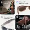 Ray-Ban Meta Wayfarer Gen 2 Akıllı Gözlük, 12 MP Kamera, 3K Video, Meta AI, 8 Saat Pil, Transitions Şeffaf/Grafit Yeşil Lens, Parlak Siyah, 50-22
