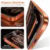 Minesk iPhone 17 Pro Max/18 Pro Max ile Uyumlu Hizalama Aparatlı Takılırken Camın Altında Kesinlikle Toz Bırakmayan Darbelere Karşı Ekstra Güçlü Ekran Koruyucu (Kolay Kurulum, 17 PRO MAX-18 PRO MAX)