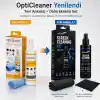 Ekran Temizleme Seti, 250 ml Sprey, Büyük Mikrofiber Bez ve 15 × 18 cm Gözlük Bezi, Laptop, TV, Monitör, Telefon, Tablet, Araç Ekranı ve Lensler İçin