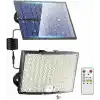 Amber LED 268 LEDli Solar Projektör – 60W, 5400 Lümen, 10 Metre Kablolu, IP65 Su Geçirmez, 6500K Beyaz Işık, Hareket Sensörlü Güneş Enerjili Dış Mekan Aydınlatma