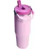 Stanley IceFlow Flip Straw Tumbler Pipetli Termos Bardak, 0.89 Litre, Kiraz Çiçeği (Cherry Blossom)