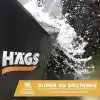 Haegs Bahçe Mobilyası Örtüsü, 240-180-100cm, Ağır Hizmet Oxford Kumaş, Su Geçirmez, Dış Mekan Veranda Masa Örtüsü, Havalandırmalı Masa ve Sandalye Koruma Kılıfı Siyah