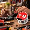 REAL ÖZS Profesyonel Lehim Teli 5 Kanallı 025-2603 Solder Wire Elektronik Devre Kartı Kablo Tamiri, Hobi, Atölye, Teknik Servis ve Elektronik Lehimleme Uygulamaları İçin Lehim Teli Tekli Ürün