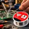 REAL ÖZS Profesyonel Lehim Teli 5 Kanallı 025-2603 Solder Wire Elektronik Devre Kartı Kablo Tamiri, Hobi, Atölye, Teknik Servis ve Elektronik Lehimleme Uygulamaları İçin Lehim Teli Tekli Ürün