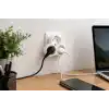 Golyat 3’lü Topraklı Priz Çoklayıcı Fiş,16A, 250V Elektrik Değeri, Maksimum 3600W Güç Kapasitesi, Dayanıklı Plastik Gövde, Güvenli, Elektrik Dağıtımı, Ev, Ofis ve İş Yerleri İçin İdeal