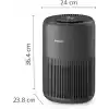 Philips 900 Serisi Hava Temizleyici, 65 M2ye Kadar Etkili, HEPA ve Aktif Karbon filtresi, 250 m3/sa temiz hava hızı (CADR), AC0951/13