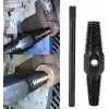 AEE® Ters Dişli Kılavuz Boru Sökme Aparatı – 1/2 ve 3/4 Hasarlı Paslı Boru & Kırık Vida Çıkarıcı Spiral Takımı Geri Sarma Anahtarı, Metal İç Diş Temizleme Aleti (M25-M50)