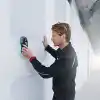 Bosch Professional D-tect 120 Duvar Tarama Cihazı (Tarama alanı: 120 mm, Akım geçen ve geçmeyen kabloların, metal, plastik boruların bulunması, USB-C kablosu, 4 x AA pil, Akü Adaptörü, Taşıma Çantası)