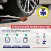 TİNEKE Robot Süpürge Mobilya Ayağı Ve Dolap Yükseltici Ayak Kaydırmaz Ve Yükseltici 4Lü KAHVERENGİ KARE (4 CM)
