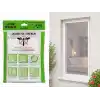 Pratik Sineklik Hazır Tül Sineklik Tek Kanat 75 cm x 125 cm, Kapı ve Pencere Uyumlu Pimapen için Böcek Ve Sinek Engelleyici Tül, 4 metre Yapıştırma Bantlı