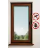 Pratik Sineklik Hazır Tül Sineklik Tek Kanat 75 cm x 125 cm, Kapı ve Pencere Uyumlu Pimapen için Böcek Ve Sinek Engelleyici Tül, 4 metre Yapıştırma Bantlı