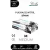 Siyah Nitril Eldiven - Tek Kullanımlık, Pudrasız, Çok Amaçlı, 100lü Kutu - Dayanıklı ve Esnek